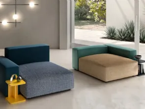 Pouf Tetris modulari e componibili di Doimo Salotti