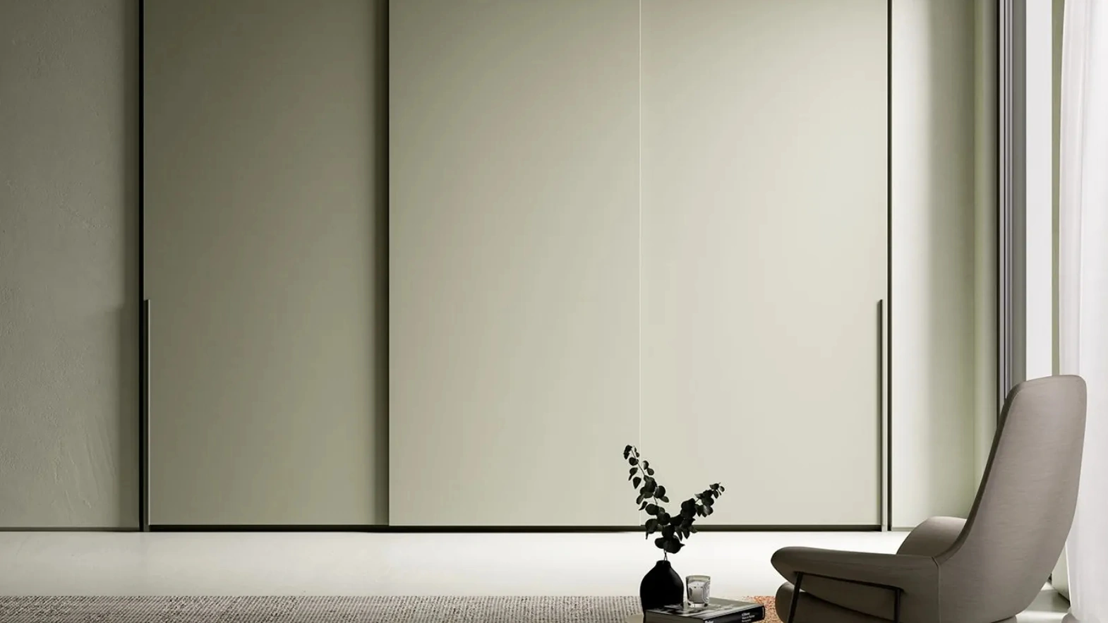 Armadio con ante scorrevoli Plana di Dielle Modus