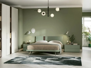 Letto Afrodite con testiera di Dielle Modus